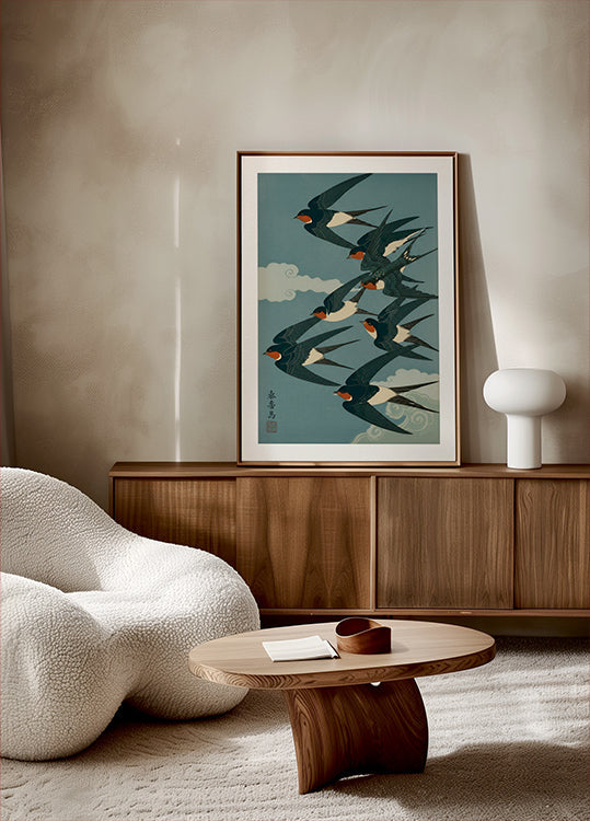 Swallows Harmony Poster - Posterbox