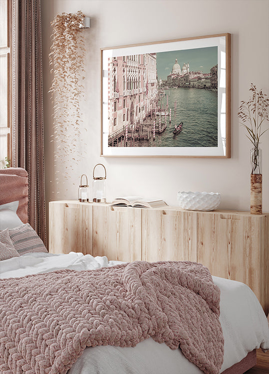 VENICE Canal Grande &amp; Santa Maria della Salute | urban vintage style (NEW) - Posterbox