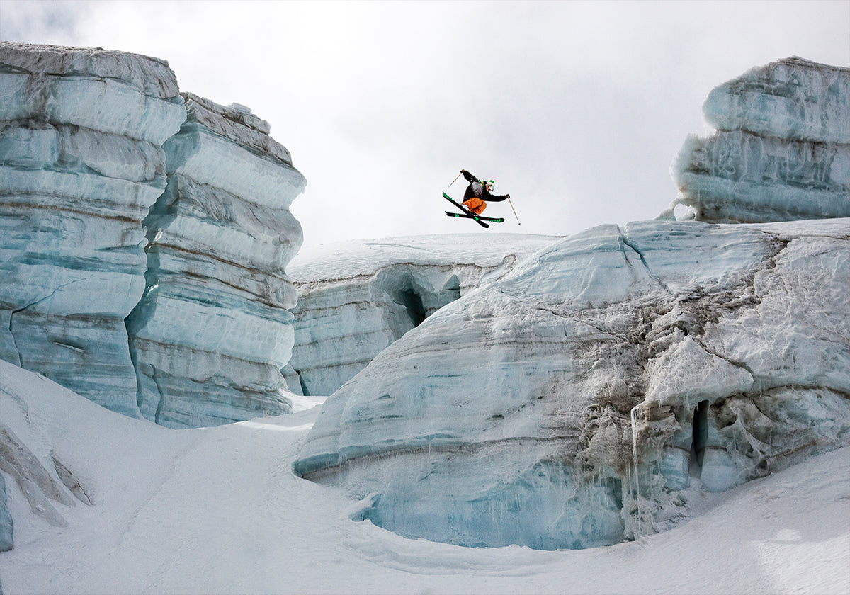 Plakát Candide Thovex z ničeho nic do ničeho