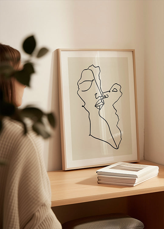 Abstraktní tváře propletené (NOVINKA)