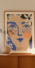 Blue Bloom Plakat - Posterbox