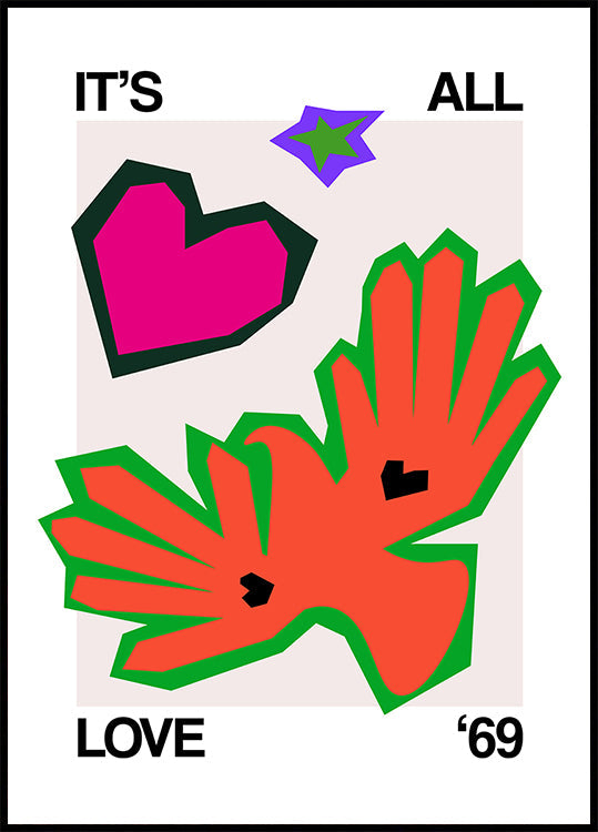 It's All Love '69 Bird Orange (NOVINKA)