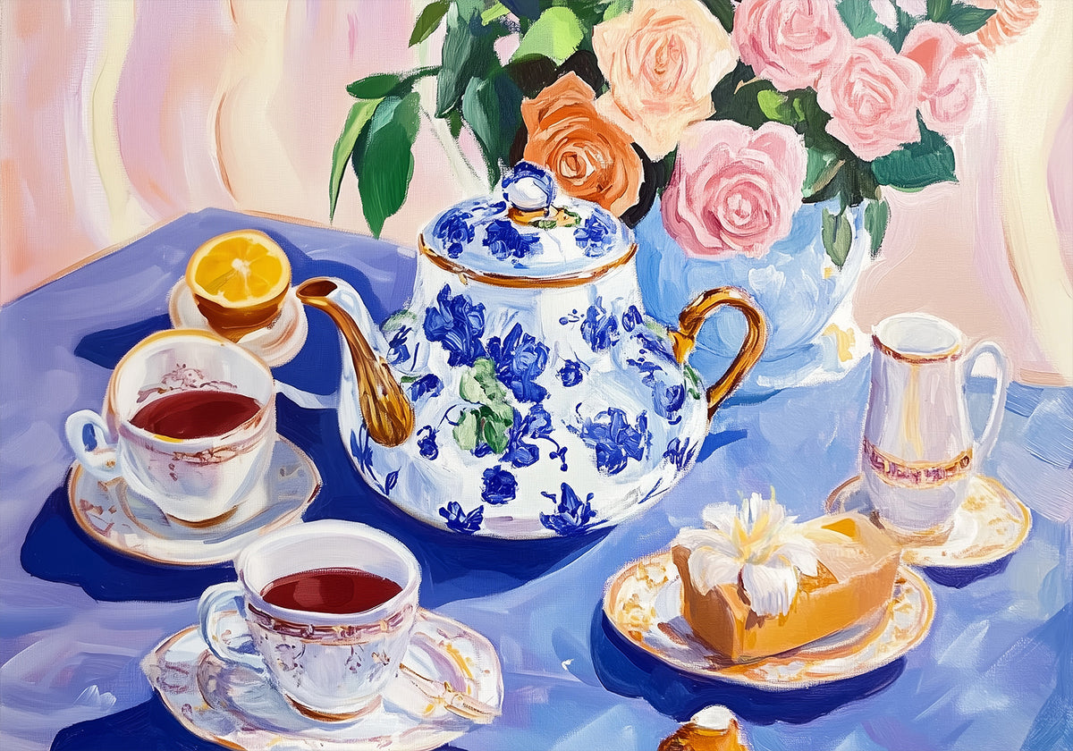Afternoon Tea Table Plakat - Posterbox