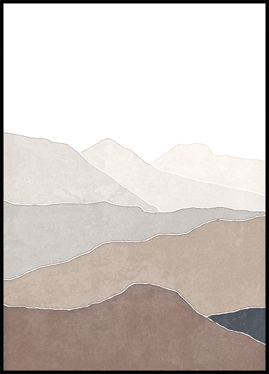 Mountain and lake (NEW) - Posterbox