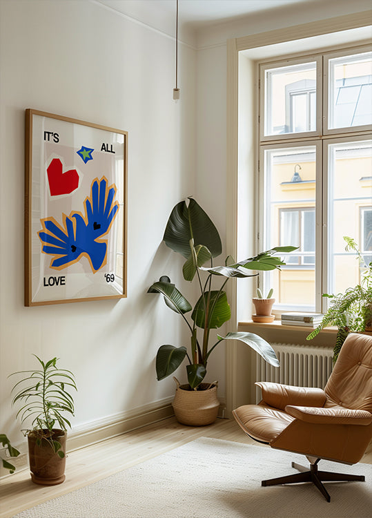 It's All Love '69 Bird Blue (NOVINKA)