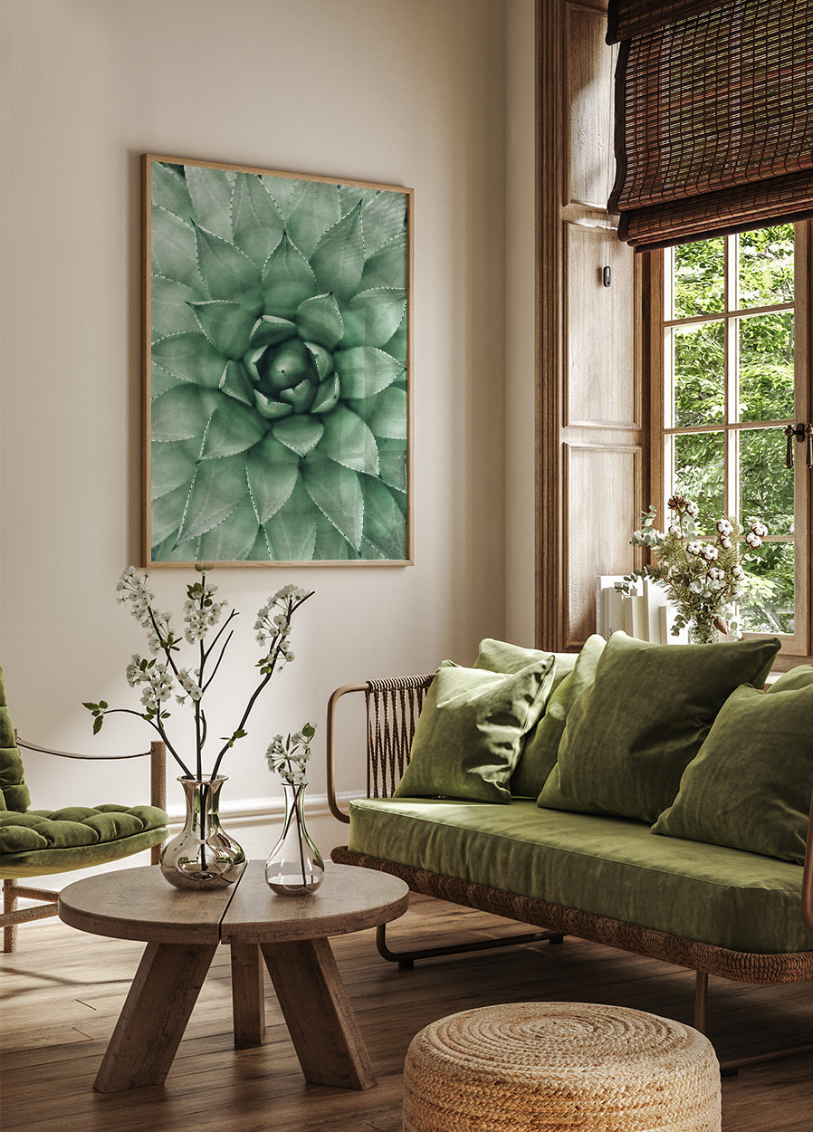 Agaveplante Plakat - Posterbox.dk
