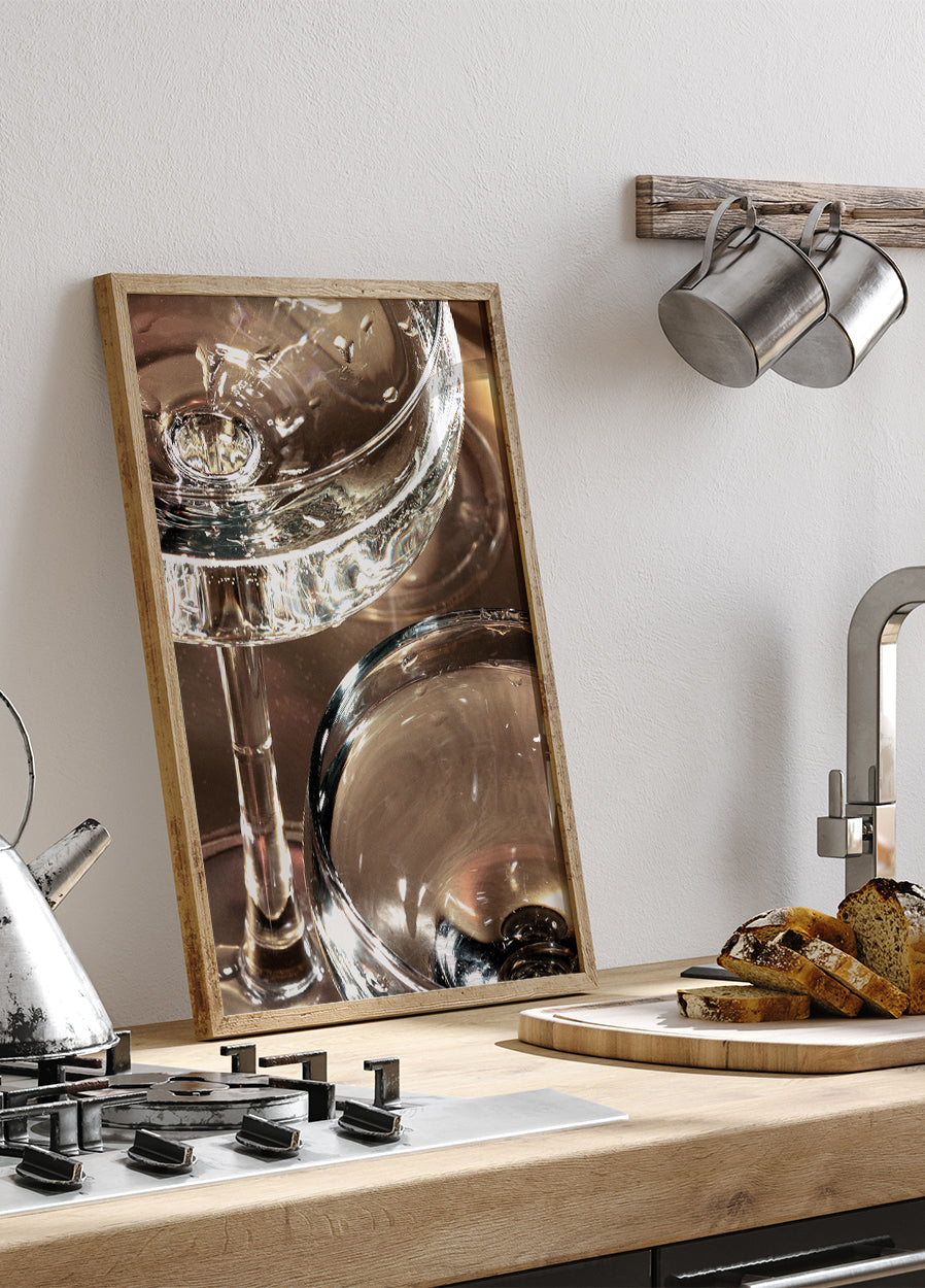 Plakát na šampaňské - Posterbox.dk