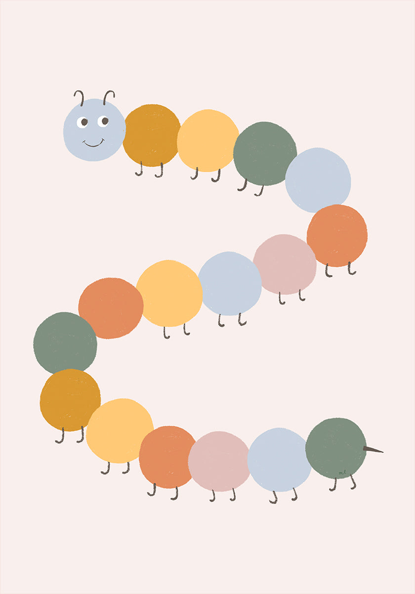 Roztomilý Caterpillar Ratio2x3 (NOVINKA)