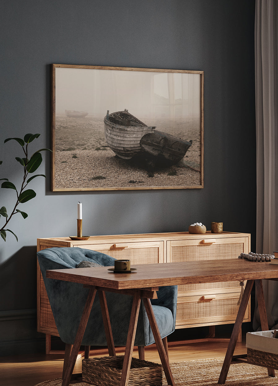 Dungeness Boat Plakat - Posterbox.dk