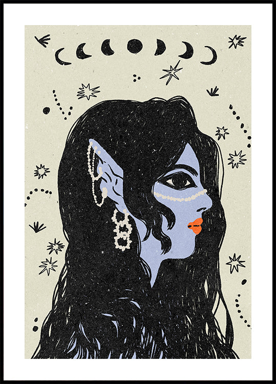 Portrét mořské panny