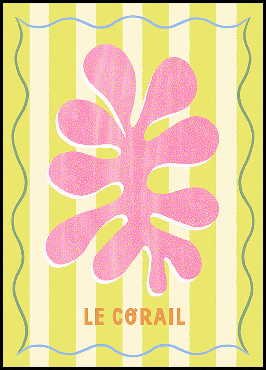 Plakát Le Corail Lemon/Cream