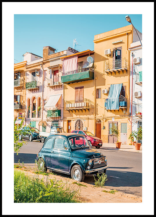 Plakát na ulici Palermo