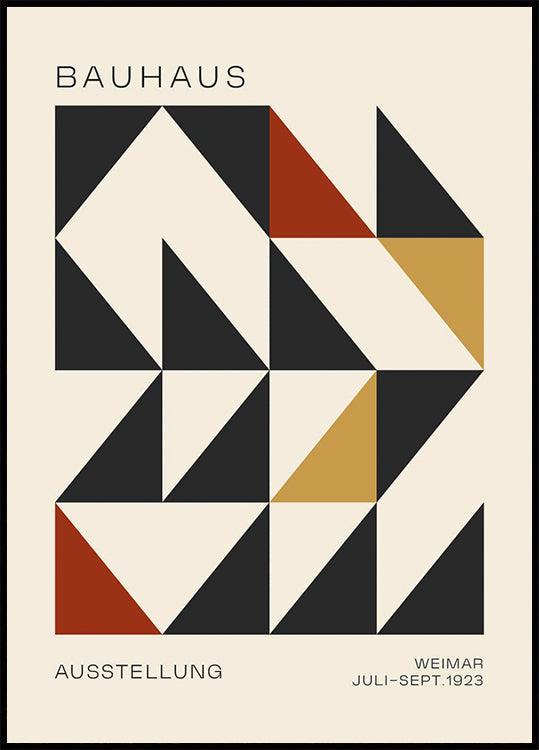 Bauhaus No. 10 Plakat - Posterbox.dk