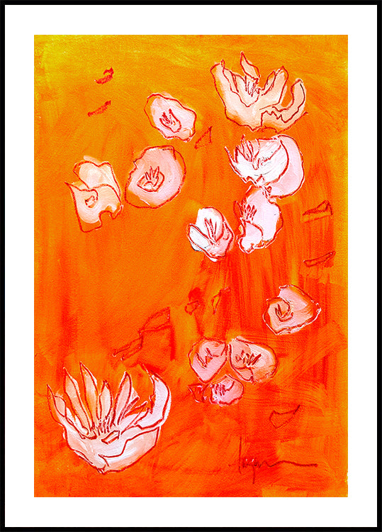 Dreamgarden6 okrový plakát