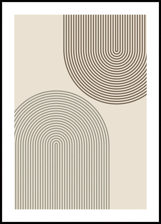 Plakát Minimal Arch Lines