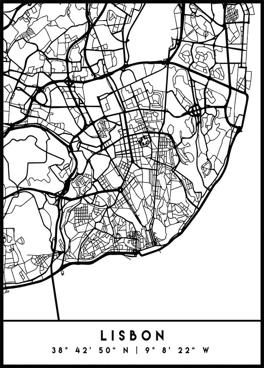 Black Maps 39 Plakat