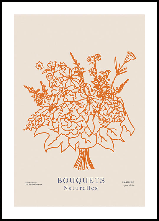 Bouquetsnaturellesno03 Plakat - Posterbox