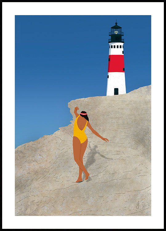 Můj plážový plakát