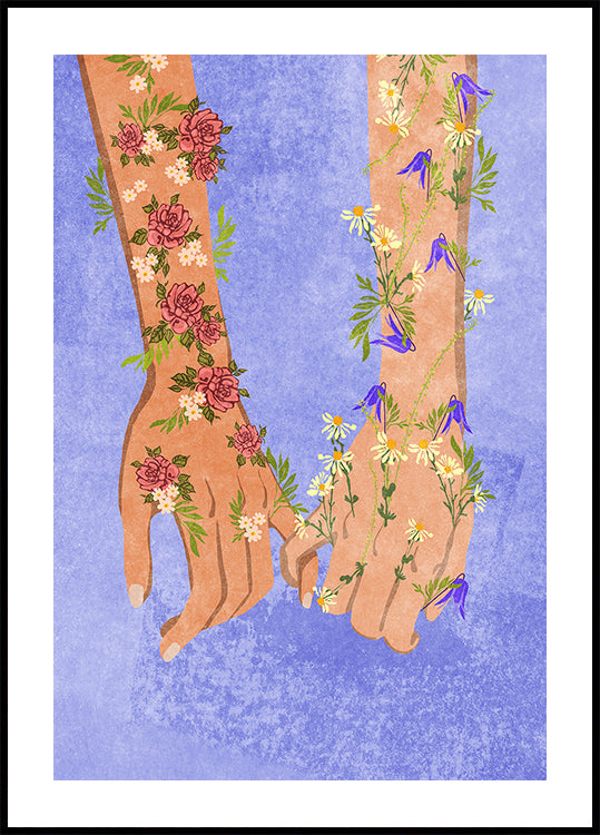 Drželi se za ruce Plakát