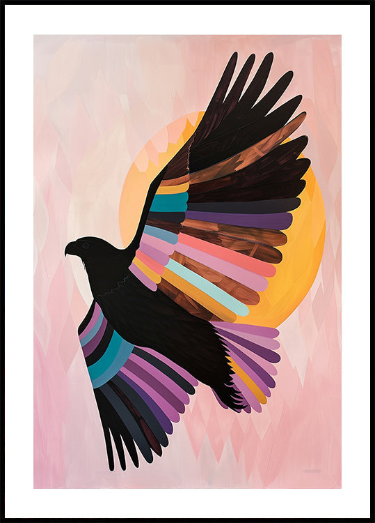 Plakát probouzejícího se ptáka