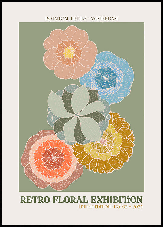 Plakát kvetoucí nostalgie