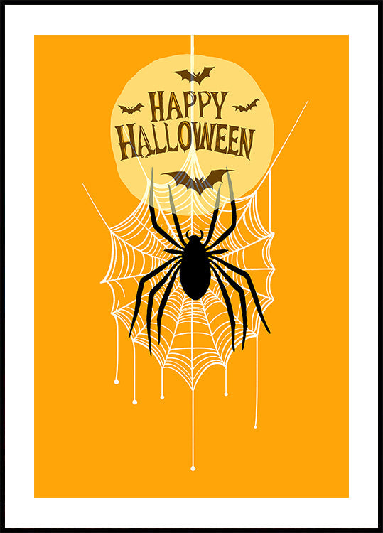 Retro Spooktacular: Groovy Halloween Vibe Plakát