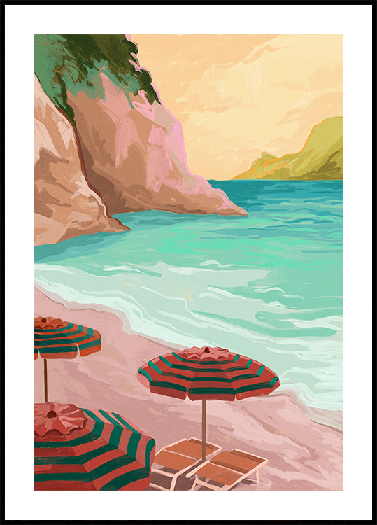 Tropické prázdniny plakát