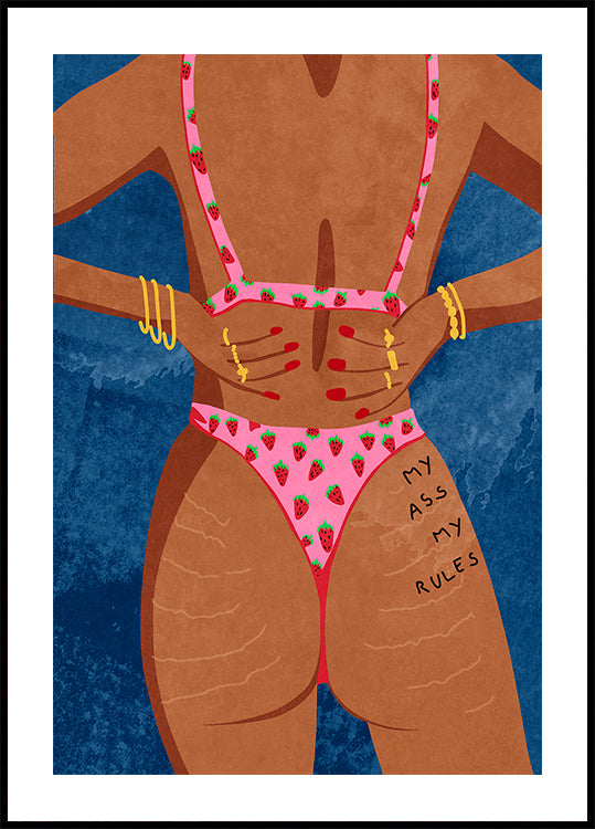 Můj prdel moje pravidla Plakát