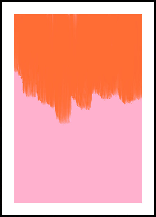 Orange Over Bloss Plakát