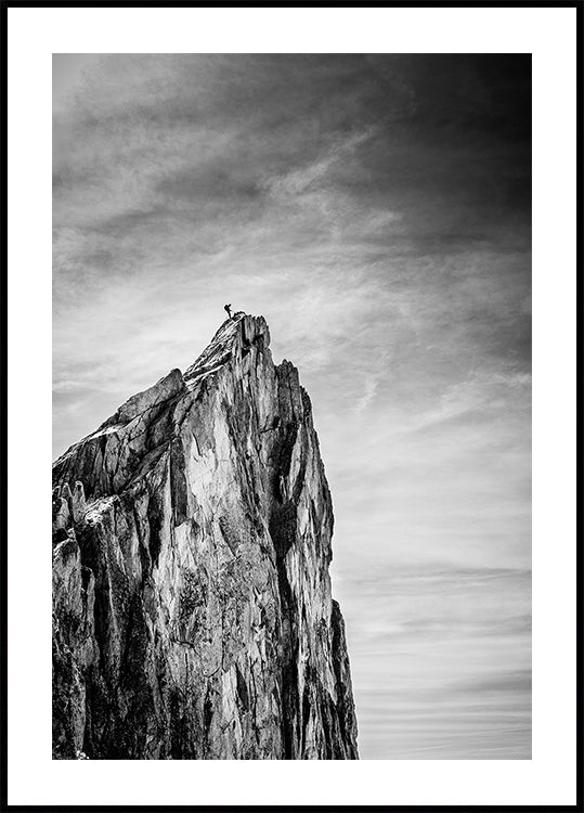 Plakát balancování mezi Zemí a oblohou