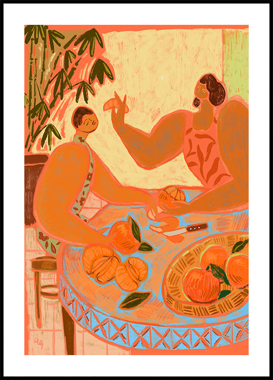 Mandarinský plakát