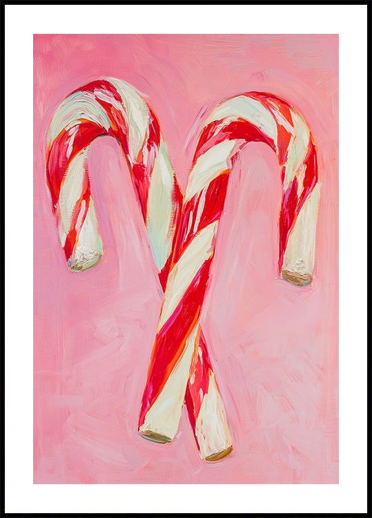 Candy Cane Delight Plakát