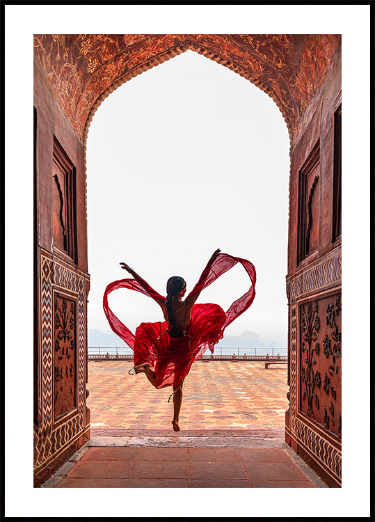 Plakát srdce Taj Mahal