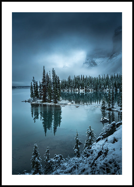 Náladový ranní plakát