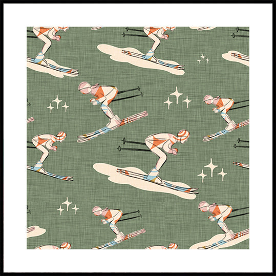 Zimní sporty Retro Vintage Ski Blue.png (NOVÉ)