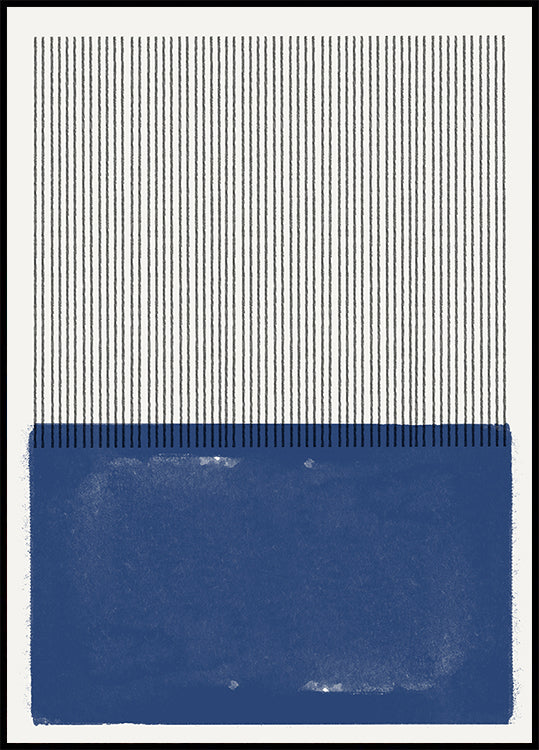 Plakát Blue Line Harmony