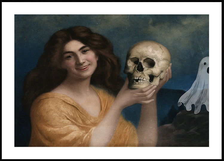 Halloween malba koláž plakát