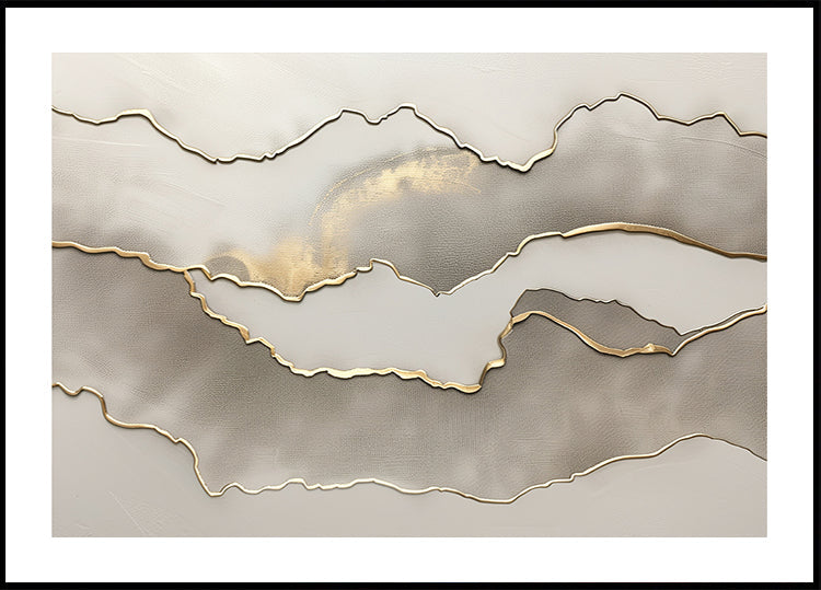 Kovová krajina nº3 plakát