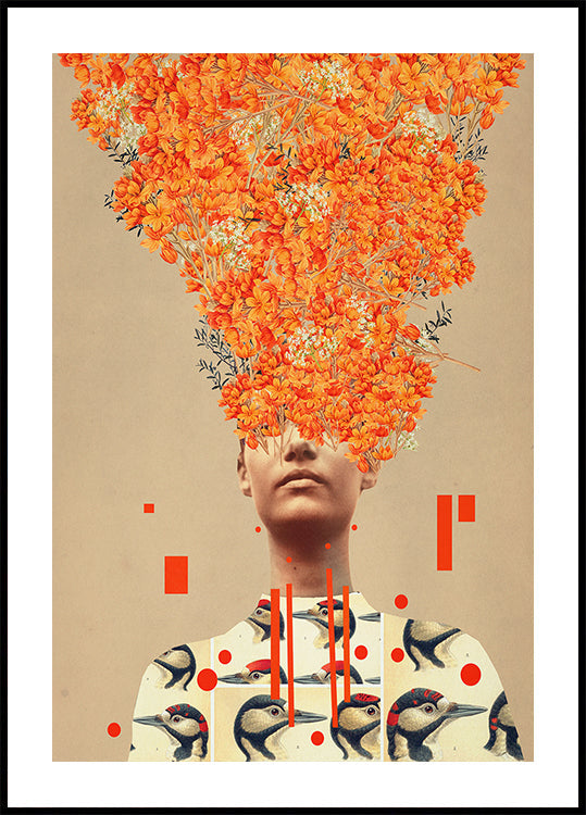 Ptačí let Na Podzim Plakát