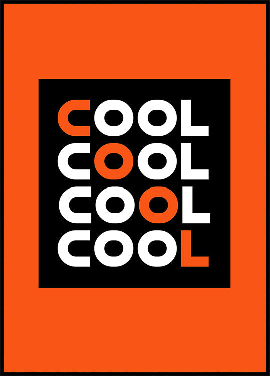 Čtyřikrát cool plakát