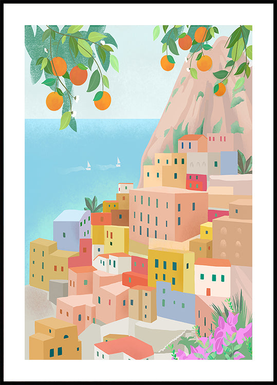 Plakát Amalfi