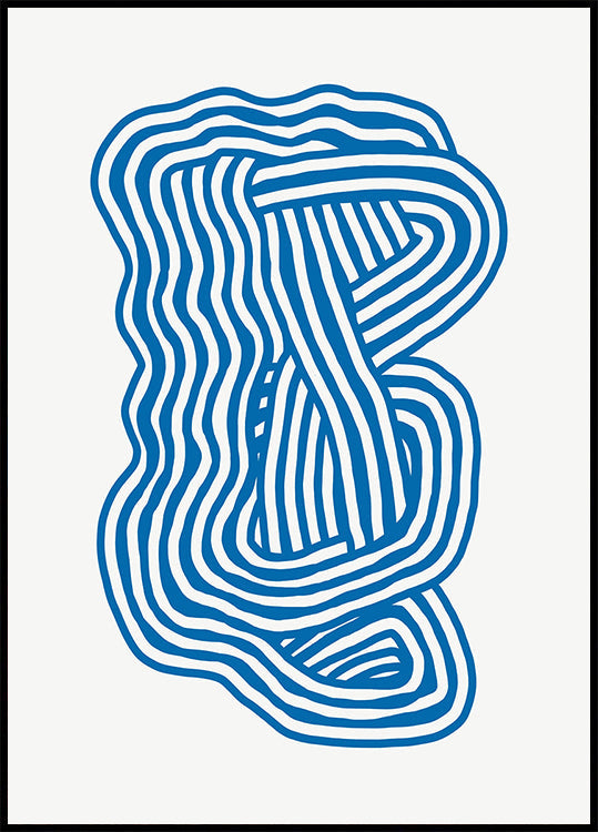 Čárová grafika Sochařský plakát