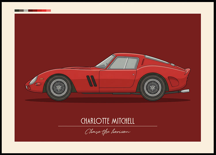 Sport Car Personal 10 Plakat - Posterbox