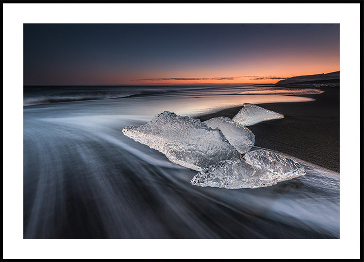 Plakát křišťálové pláže