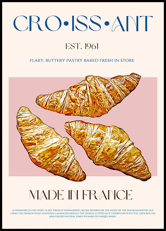Flaky French Delight plakát