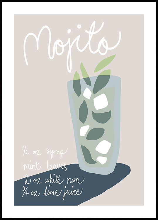 Plakát Mojito