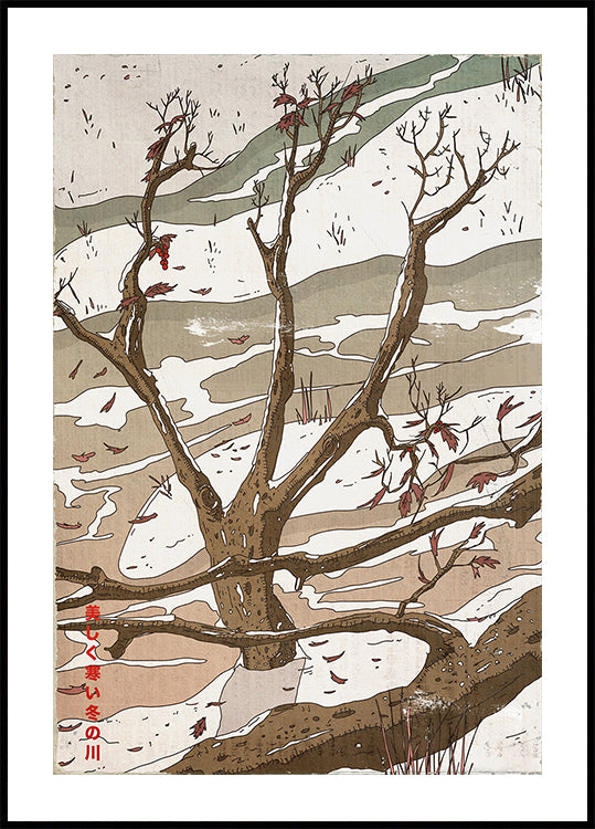 Krásný studený zimní proud (NOVINKA)