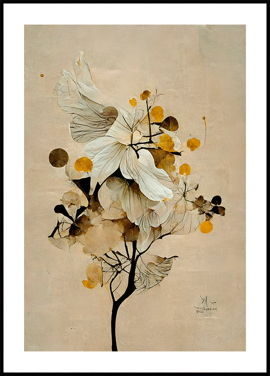 Rozmarné květy plakát