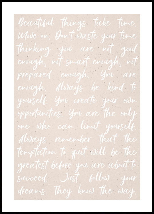 Motivační citáty plakát