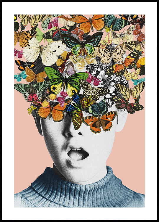 Plakát s překvapením Twiggy